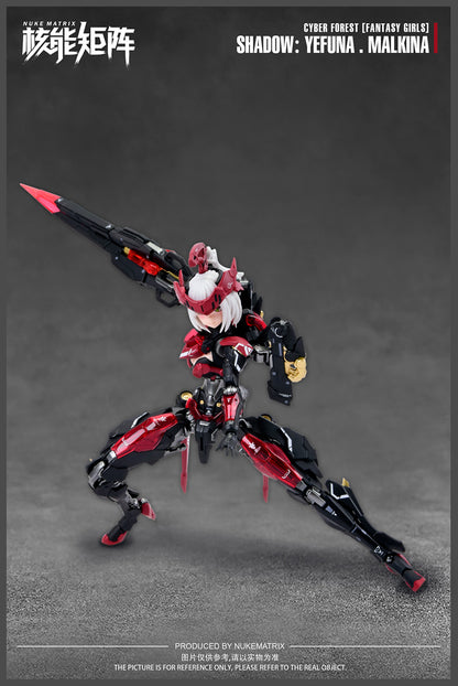 NUKE MATRIX : SHADOW : YEFUNA.MALKINA (FANTASY GIRL)