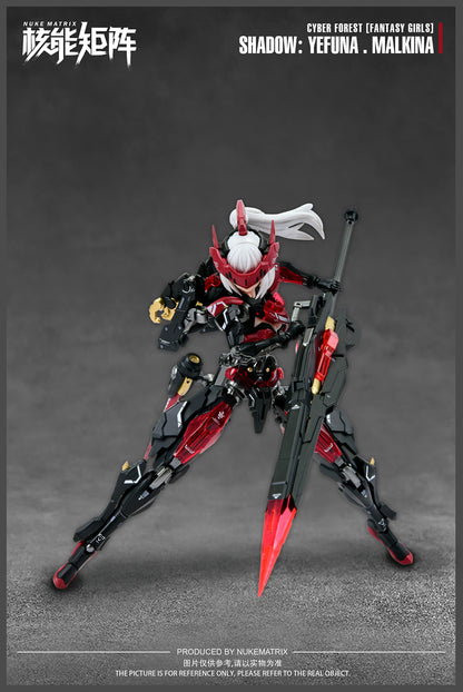 NUKE MATRIX : SHADOW : YEFUNA.MALKINA (FANTASY GIRL)